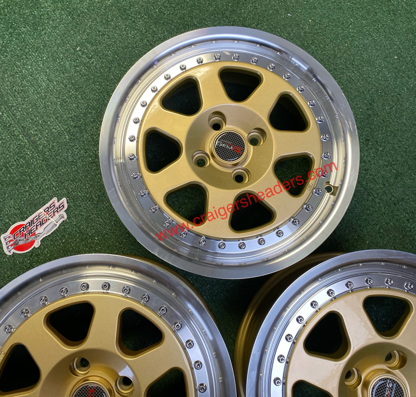 DRAG DR27 wheels "Not a Set" - 4x100 - 15 x 7" +40 Offset