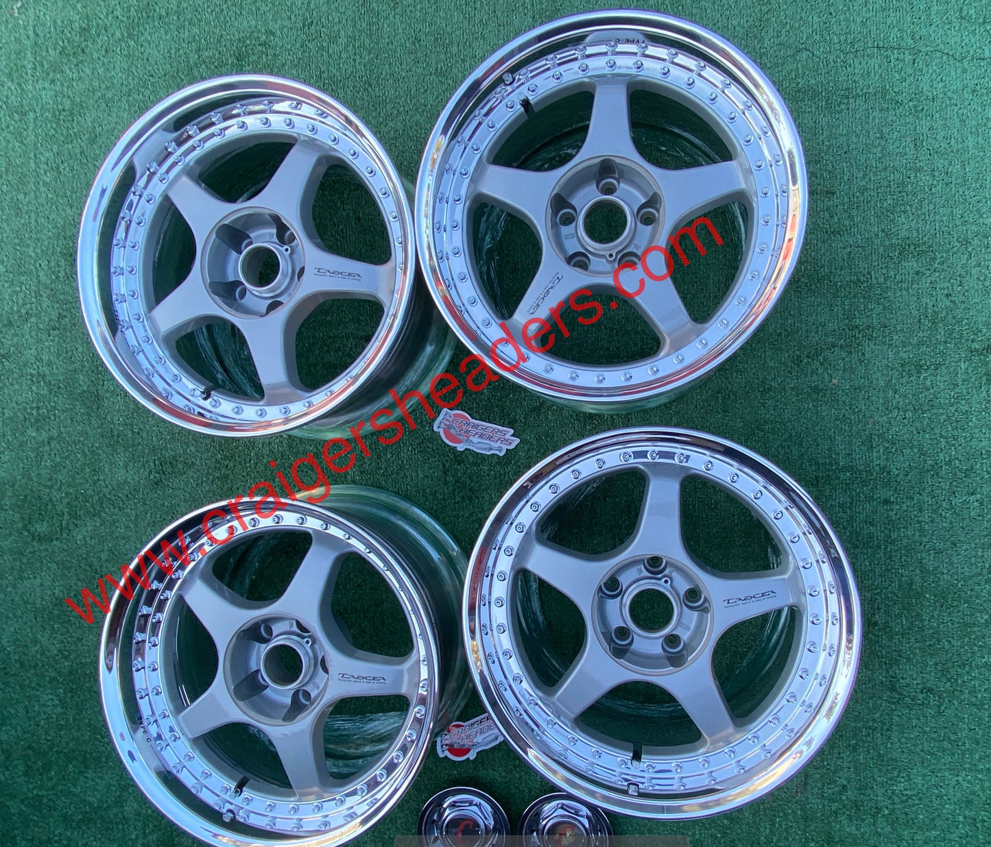 Racing Hart Tracer Type C’s - 5x114 - 17x9" +17 Offset