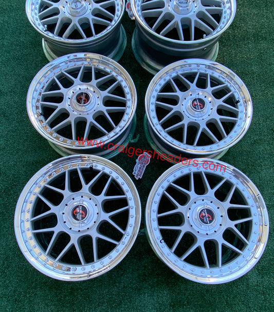 Racing Hart Type C2’s - 4x100 & 4x114 - 17 x 7”