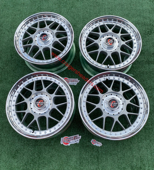 Racing Hart Type C’s - 4x114 & 5x114 - 16 x 7" +38 Offset
