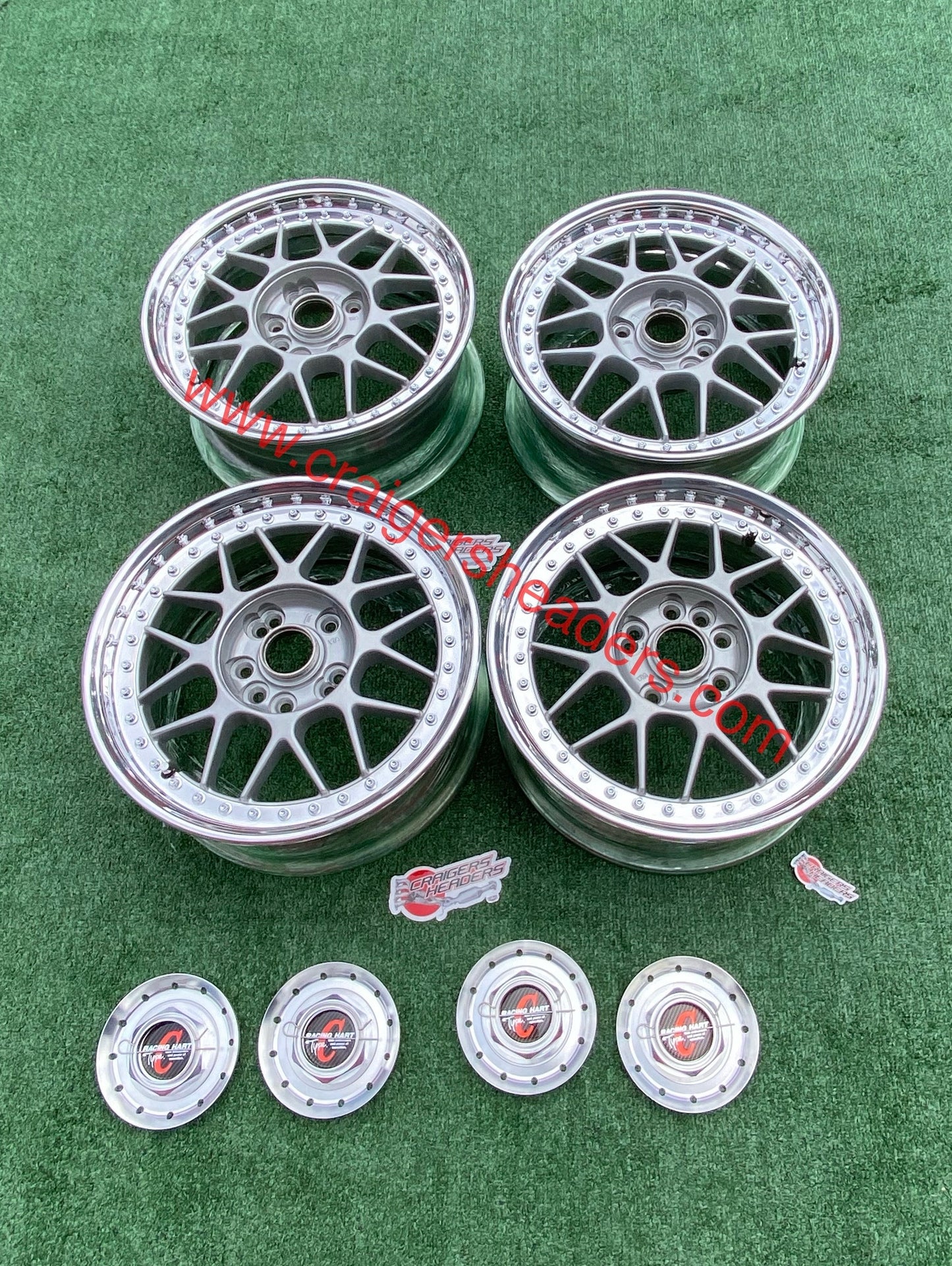 Racing Hart Type C’s - 4x114 & 5x114 - 16 x 7" +38 Offset