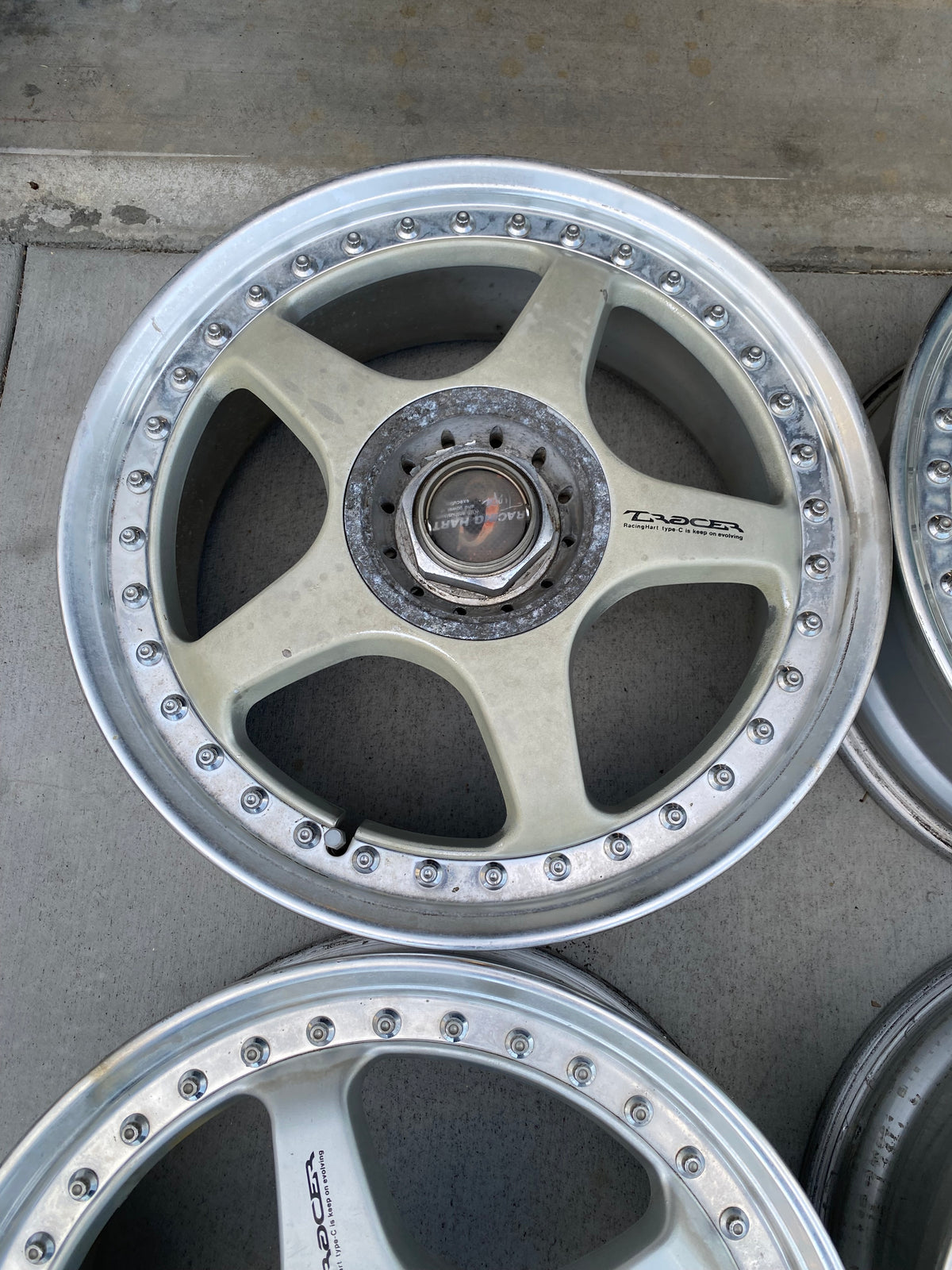 Racing Hart Tracer Type C’s - 5x100 & 4x100 - 17x7.5" +40 Offset