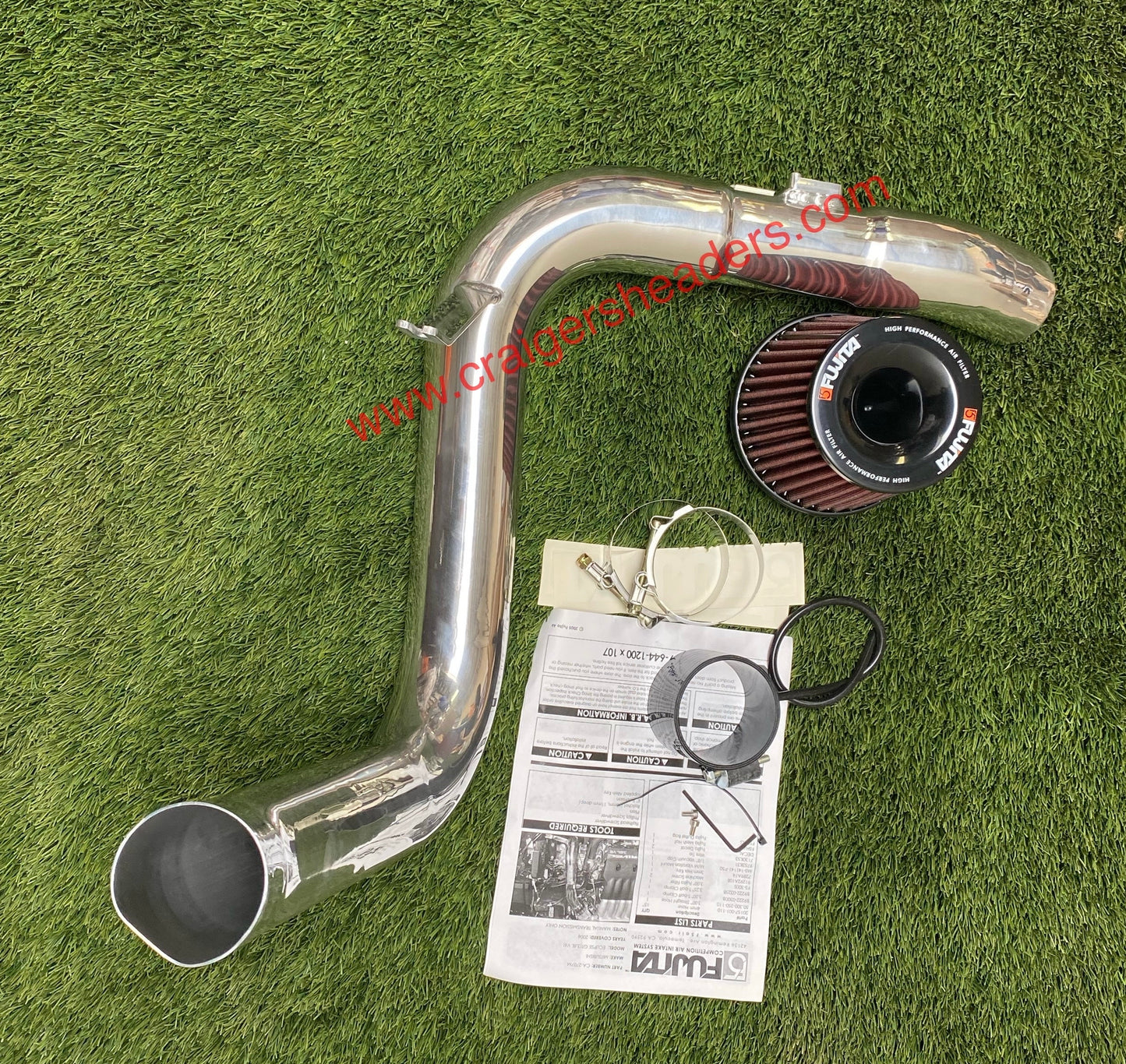 06-08 Mitsubishi Eclipse GT Manual Only 1 Piece Fujita Cold Air Intake - CA-2707M