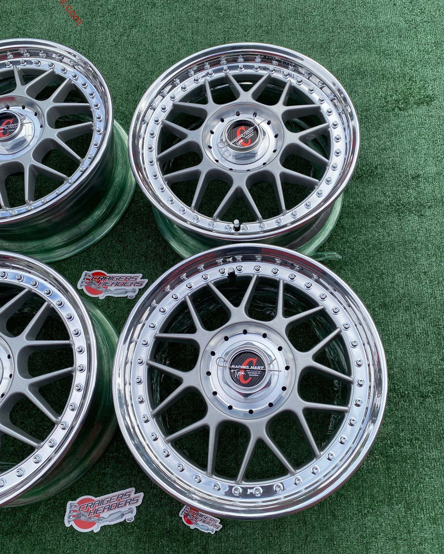 Racing Hart Type C’s - 4x114 & 5x114 - 16 x 7" +38 Offset