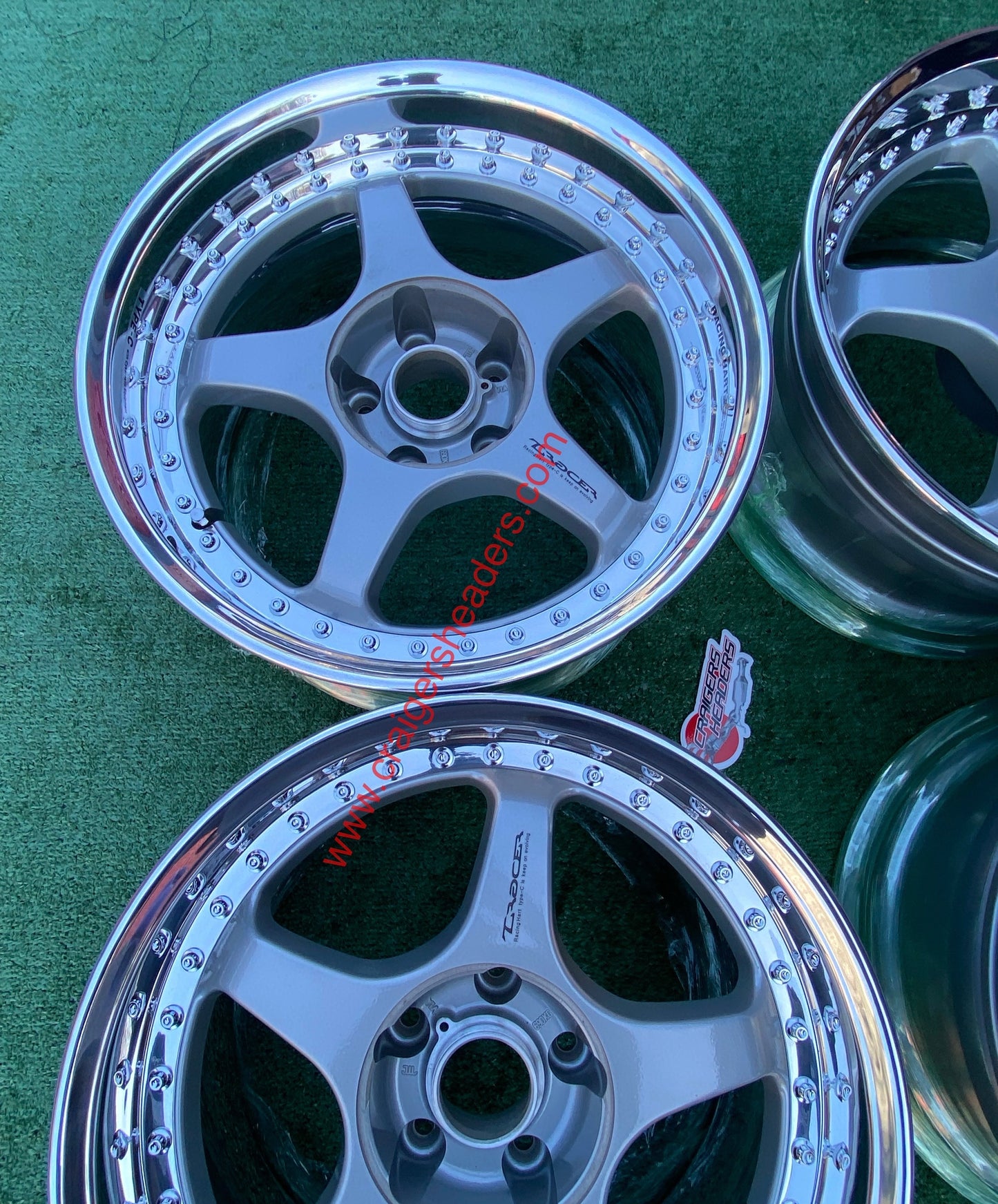 Racing Hart Tracer Type C’s - 5x114 - 17x9" +17 Offset