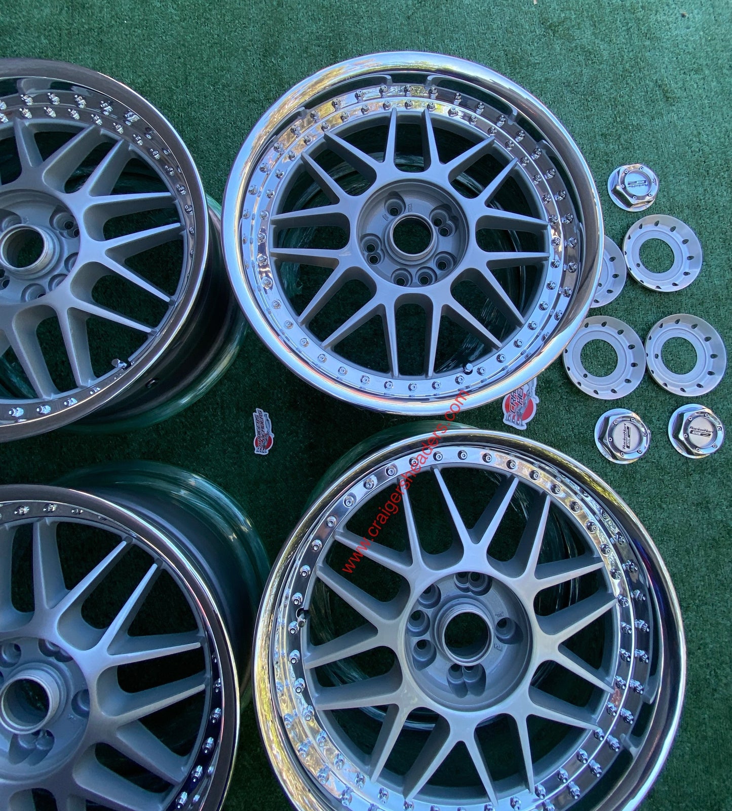 Racing Hart Type C2’s - 4x114, 5x114 - 18 x 9", +40 Offset -Square Setup