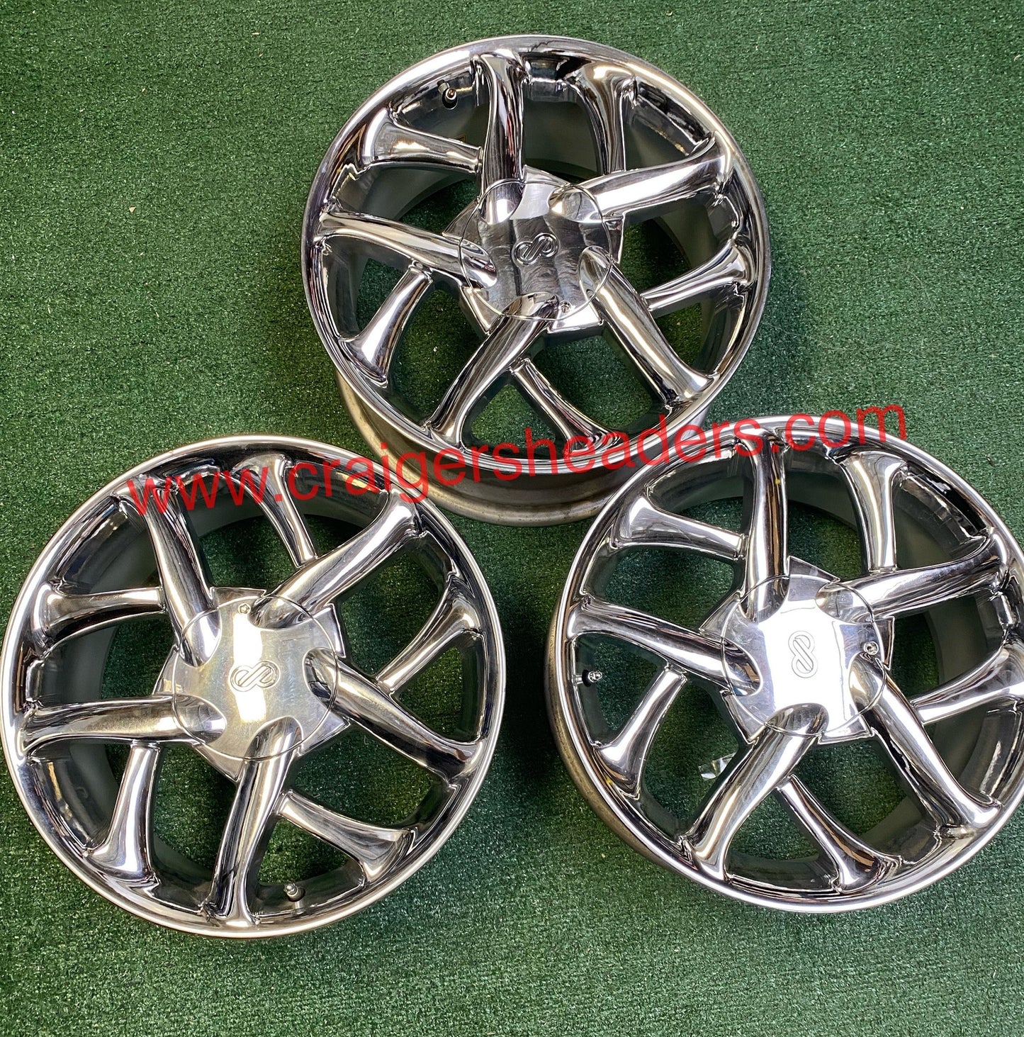 ENKEI Circles G-ZERO wheels "Not a Set" - 4x100 & 4 x 114 - 17 x 7.5" +38 Offset