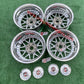 Racing Hart Type C’s - 4x114 & 5x114 - 16 x 7" +38 Offset