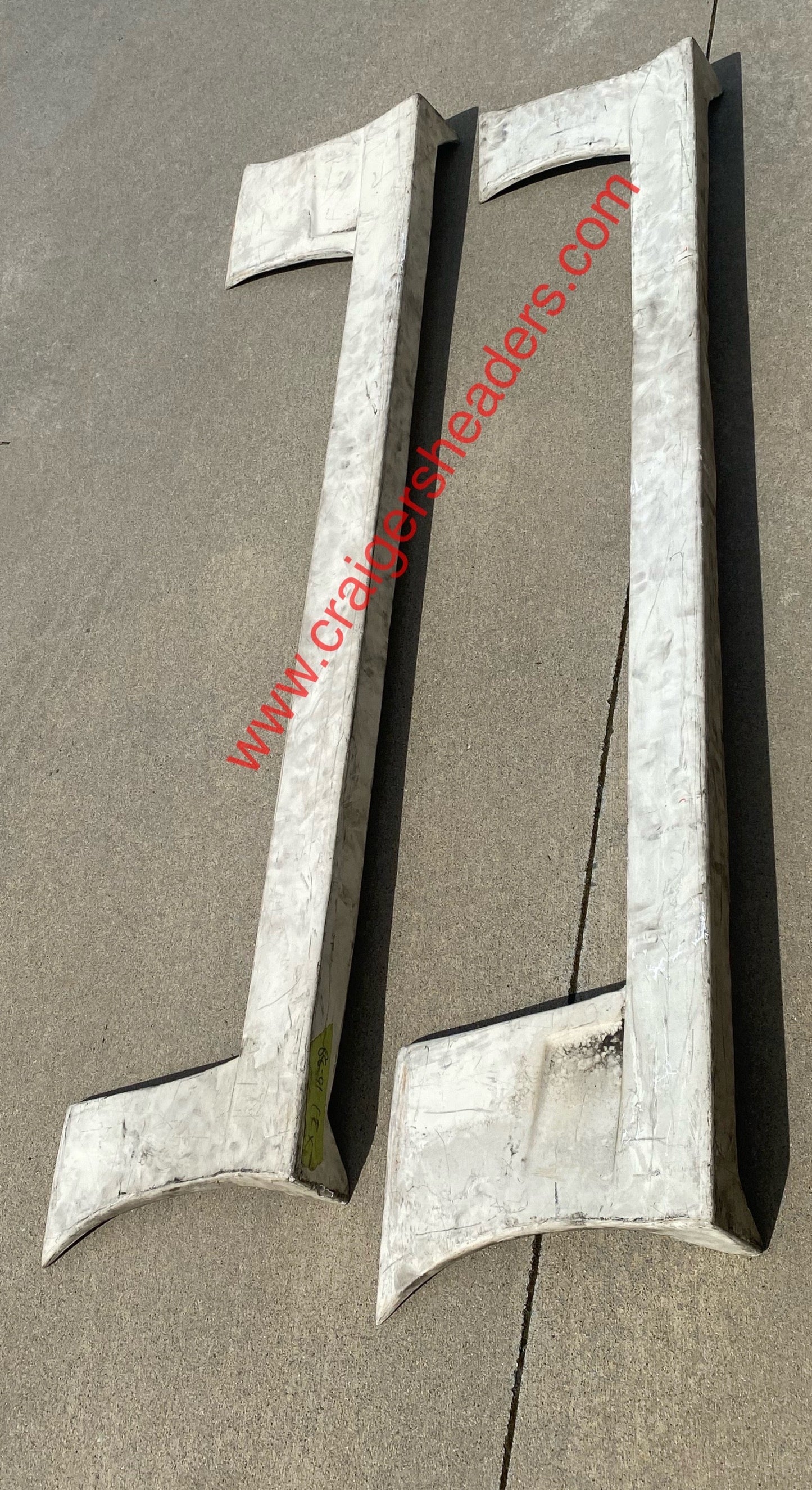 1988-1991 HONDA CRX  Side Skirts - "LOCAL PICKUP ONLY"