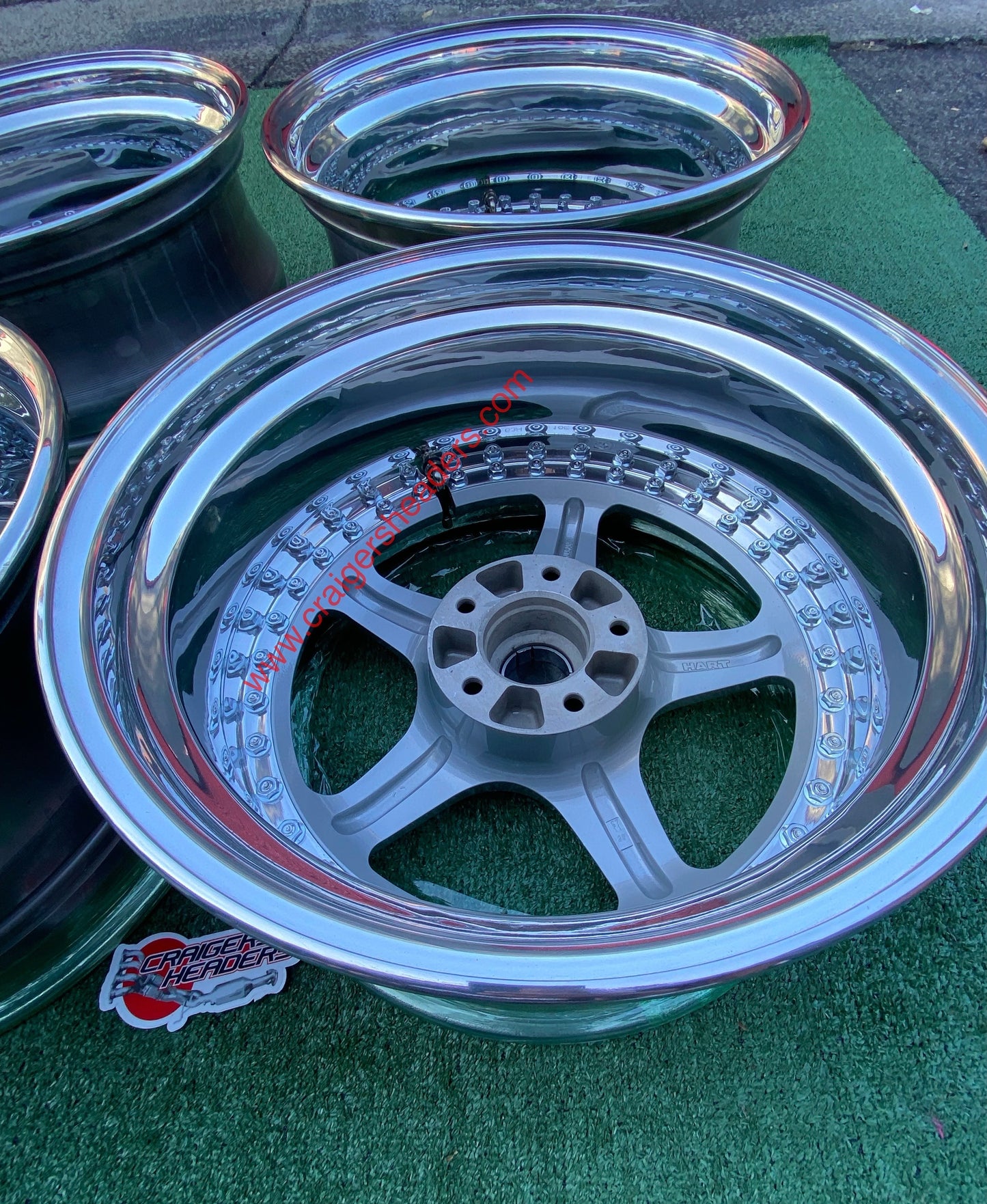 Racing Hart Tracer Type C’s - 5x114 - 17x9" +17 Offset