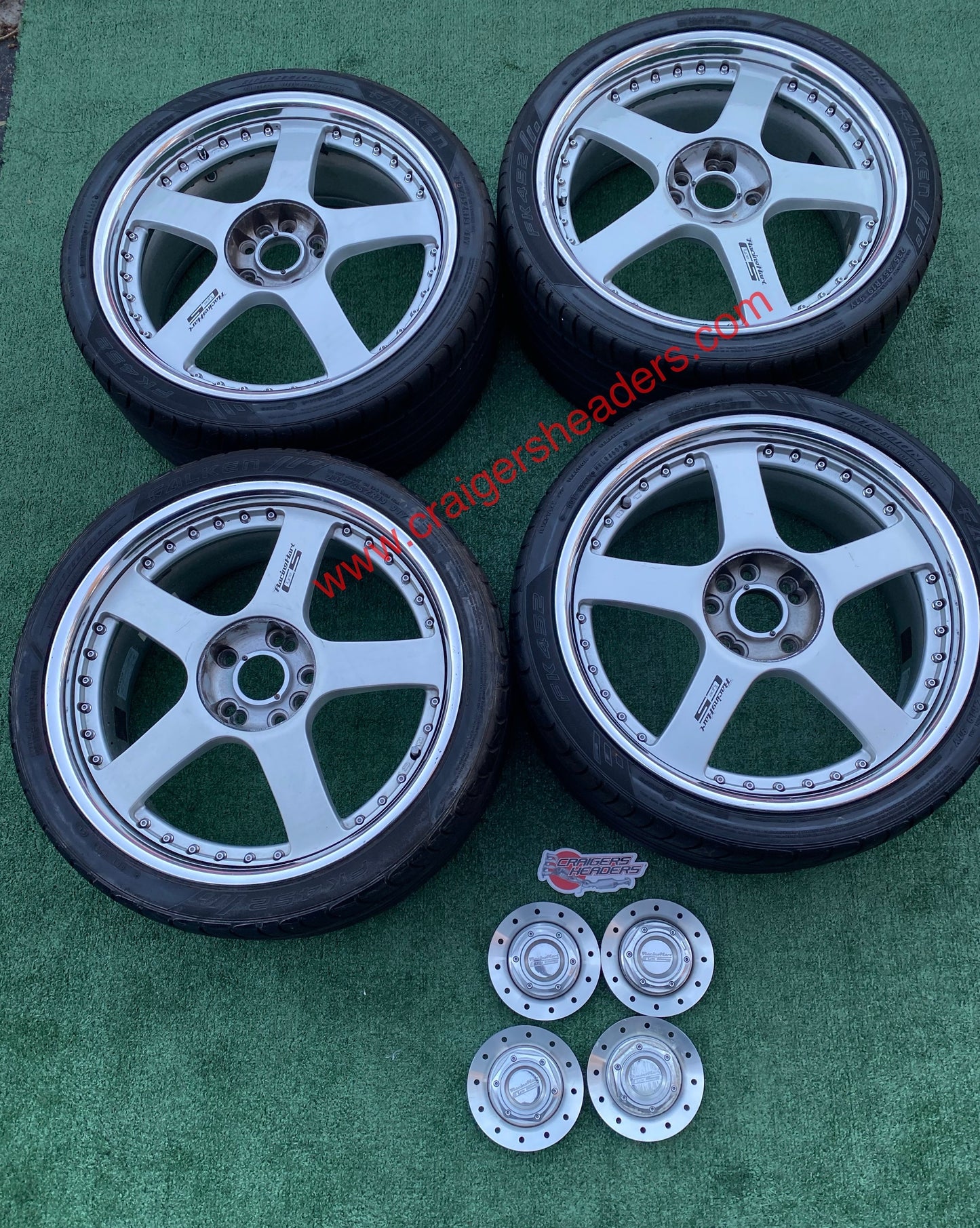 Racing Hart Type C5’s - 5x114 & 4x114 - 19 x 8” +50 Offset