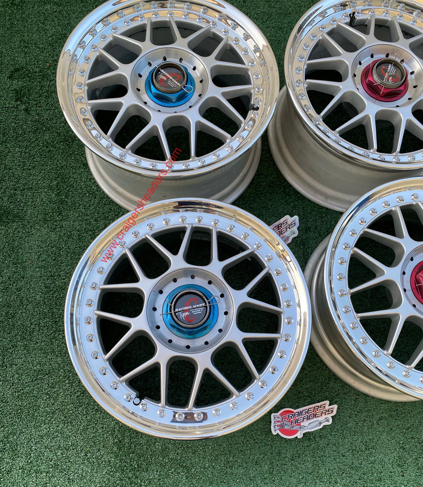 Racing Hart Type C’s - 5x114 - 16x7" and 16x8", +33 Offset