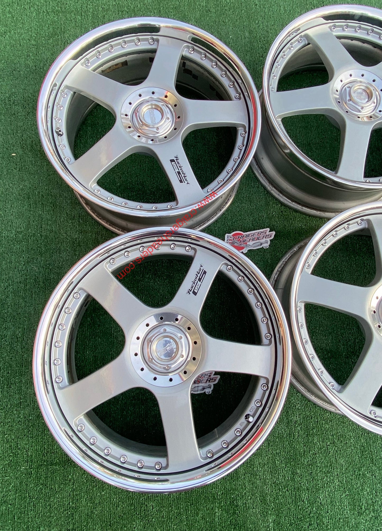 Racing Hart Type C5’s - 5x114 & 4x114 - 19 x 8.5” +38 Offset
