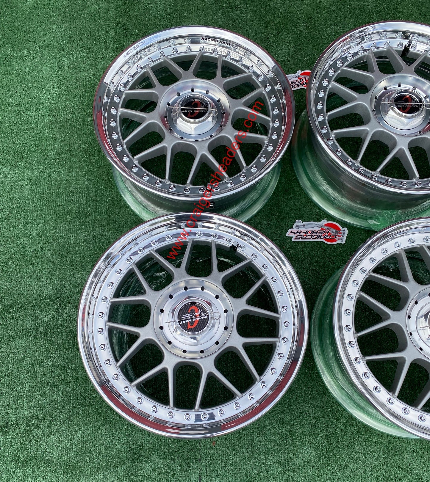 Racing Hart Type C’s - 4x114 & 5x114 - 16 x 7" +38 Offset