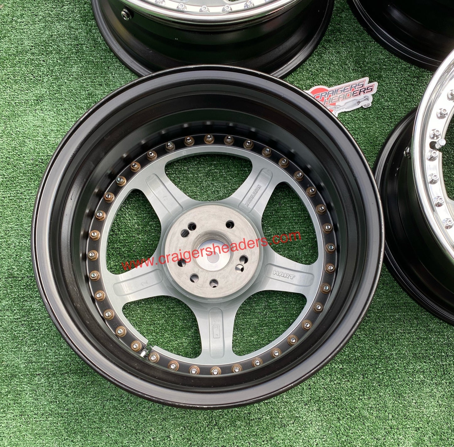 Racing Hart Tracer Type C’s - 4x100 & 5x100 - 16X7" +38 Offset