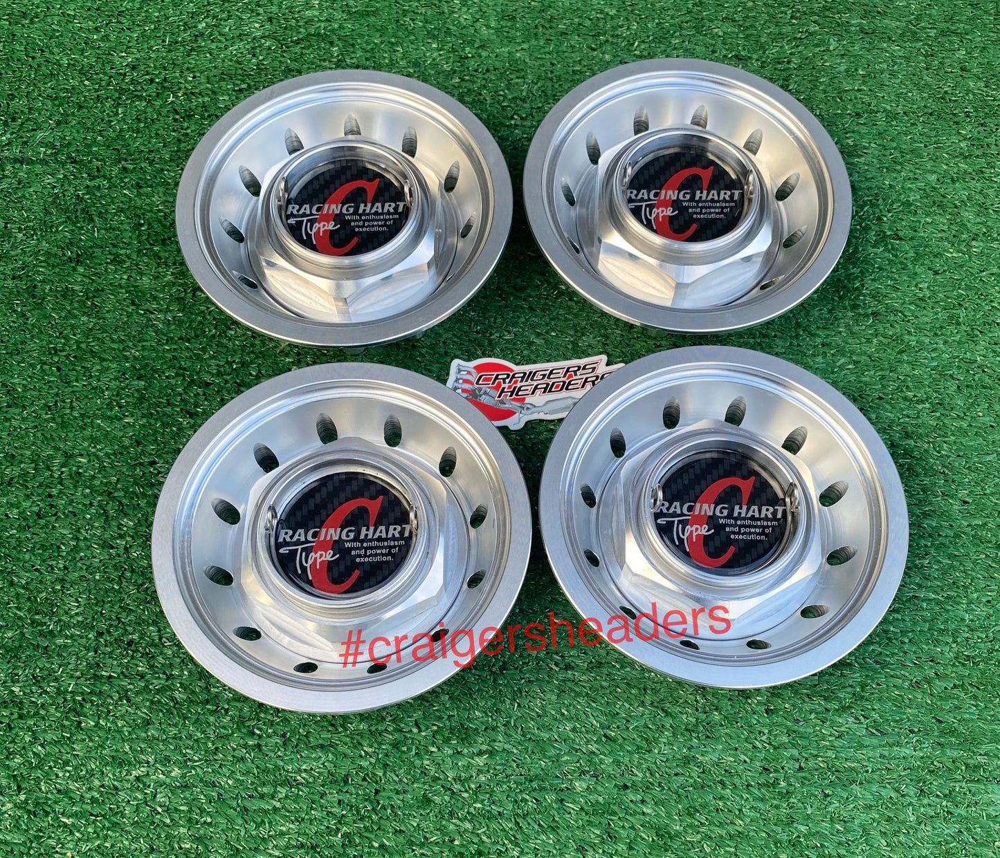Racing Hart Type C Tracer Caps and Dishes