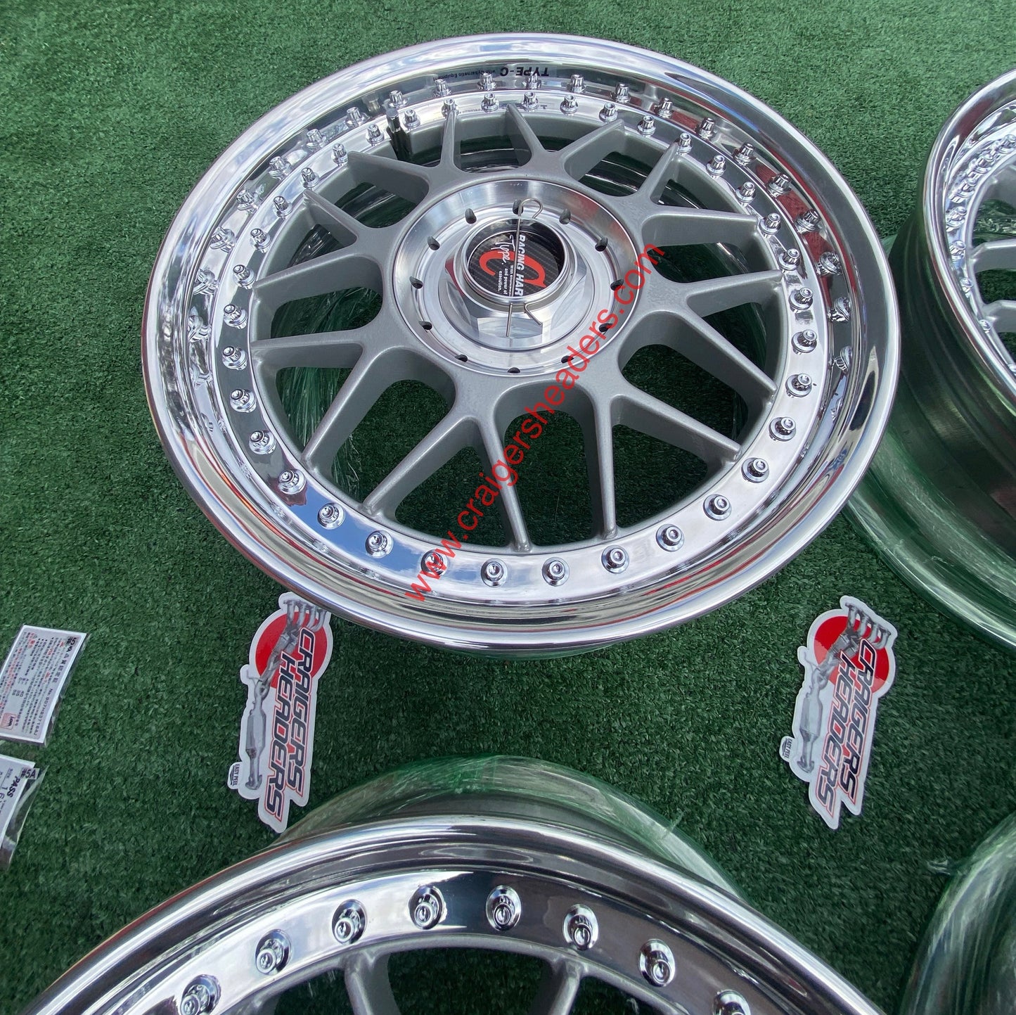 Racing Hart Type C’s - 4x114 & 5x114 - 16 x 6.5" +31 Offset