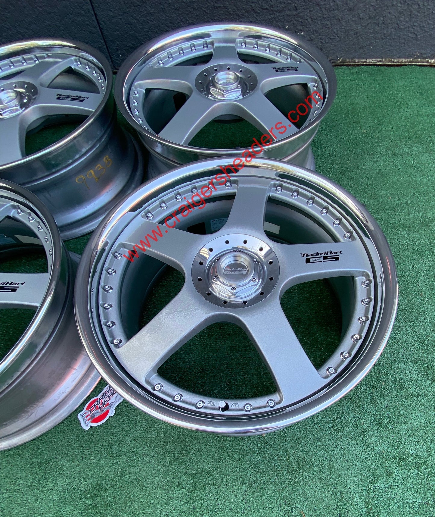 Racing Hart Type C5’s - 5x114 & 4x114 - 19 x 8” +50 Offset