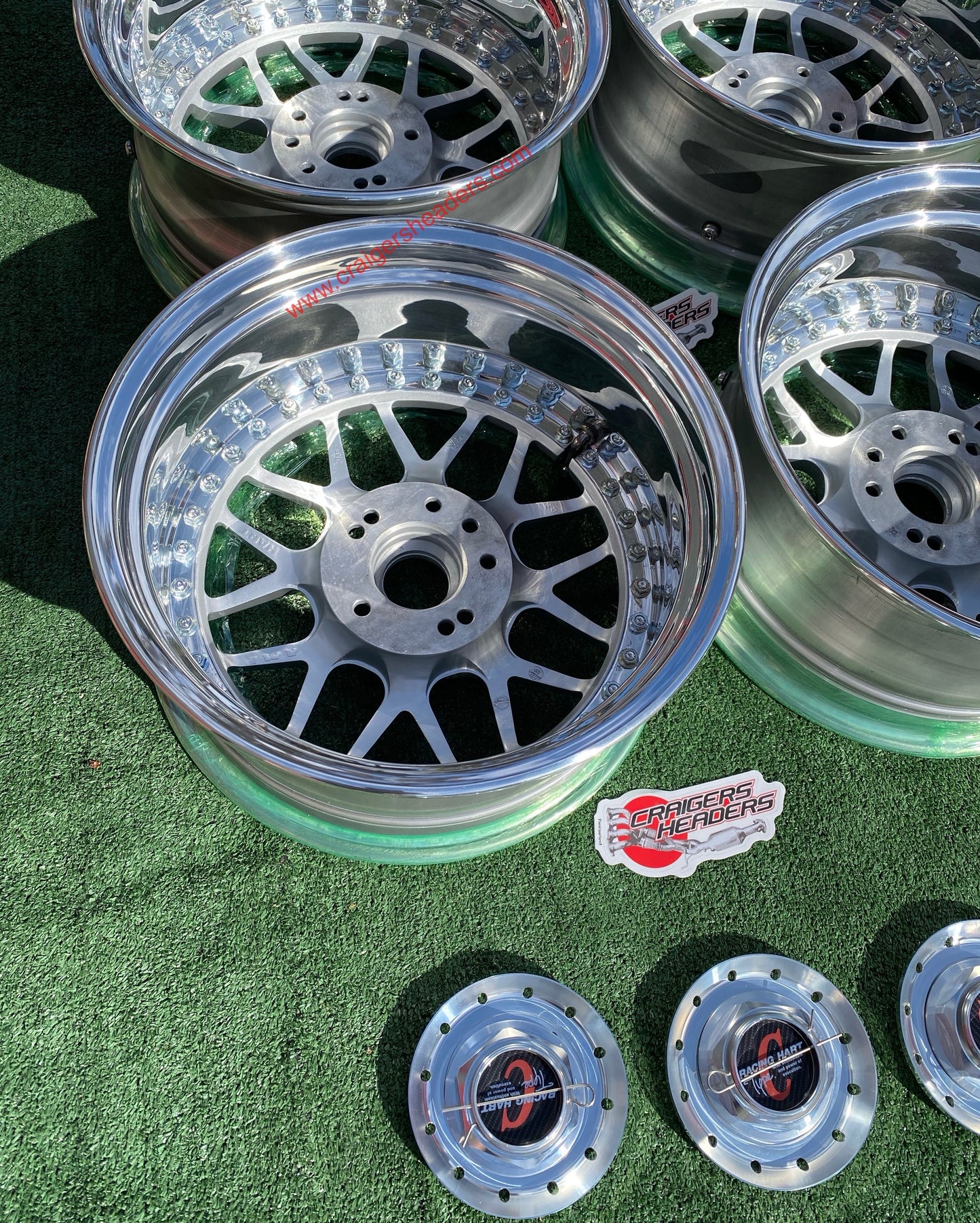 Racing Hart Type C’s - 4x114 & 5x114 - 16 x 8" +38 Offset