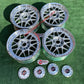 Racing Hart Type C’s - 4x114 & 5x114 - 16 x 8" +38 Offset