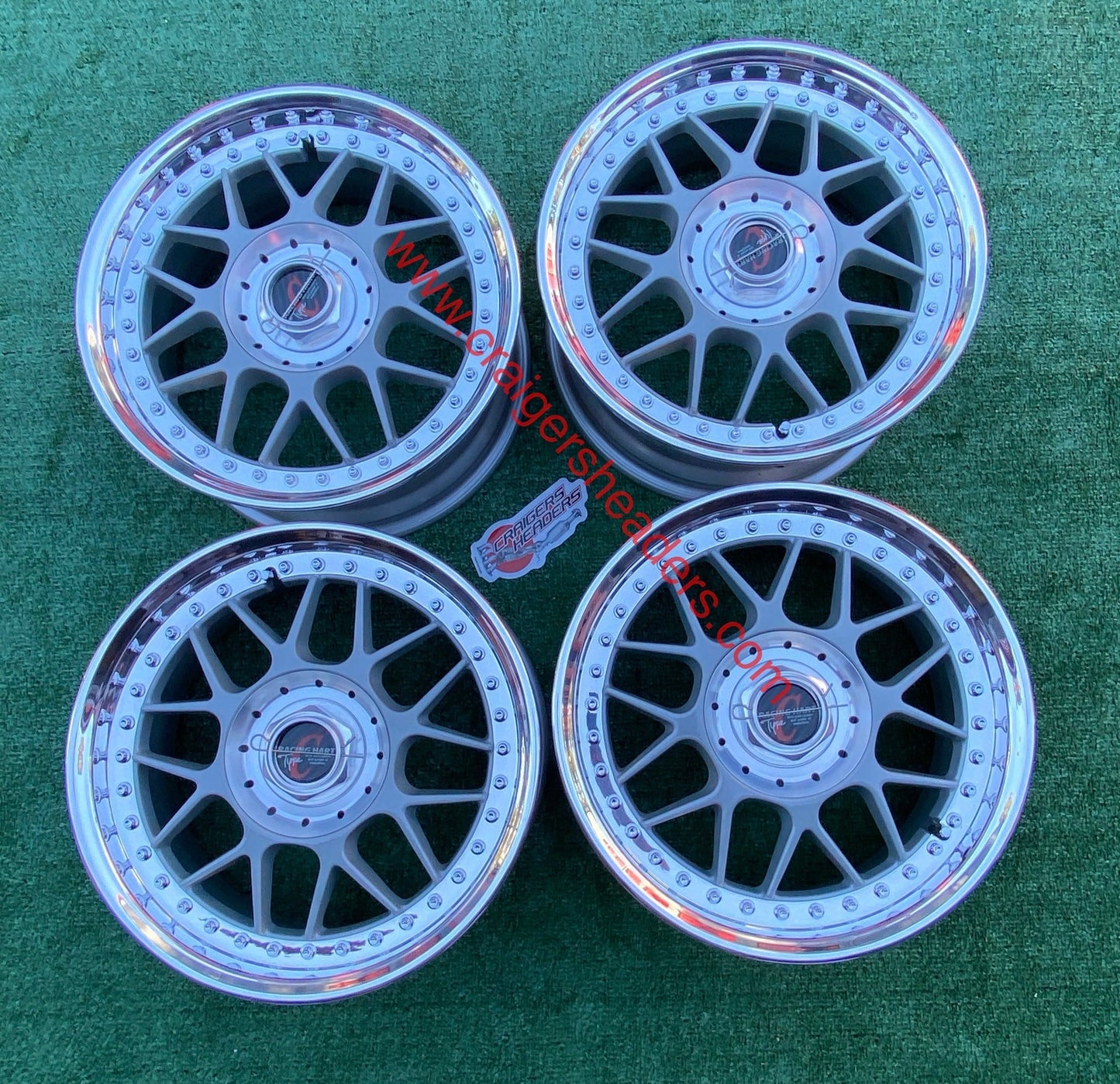 Racing Hart Type C’s - 4x114 & 5x114 - 16X7" +38 Offset