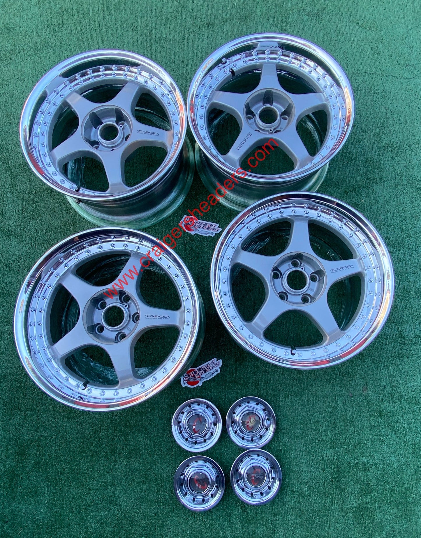 Racing Hart Tracer Type C’s - 5x114 - 17x9" +17 Offset