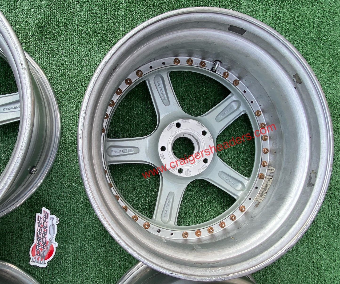 Racing Hart Type C5’s - 5x114 - 18 x 8.5” +44 Offset ~ Square Setup
