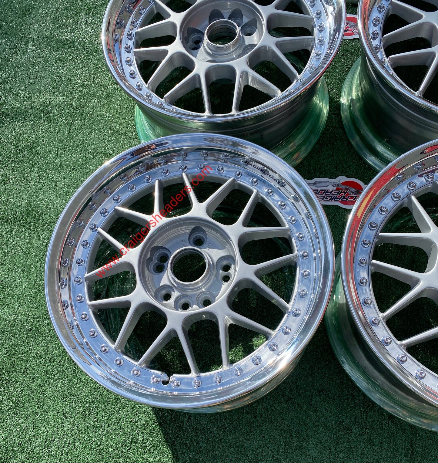 Racing Hart Type C’s - 4x114 & 5x114 - 16 x 8" +38 Offset