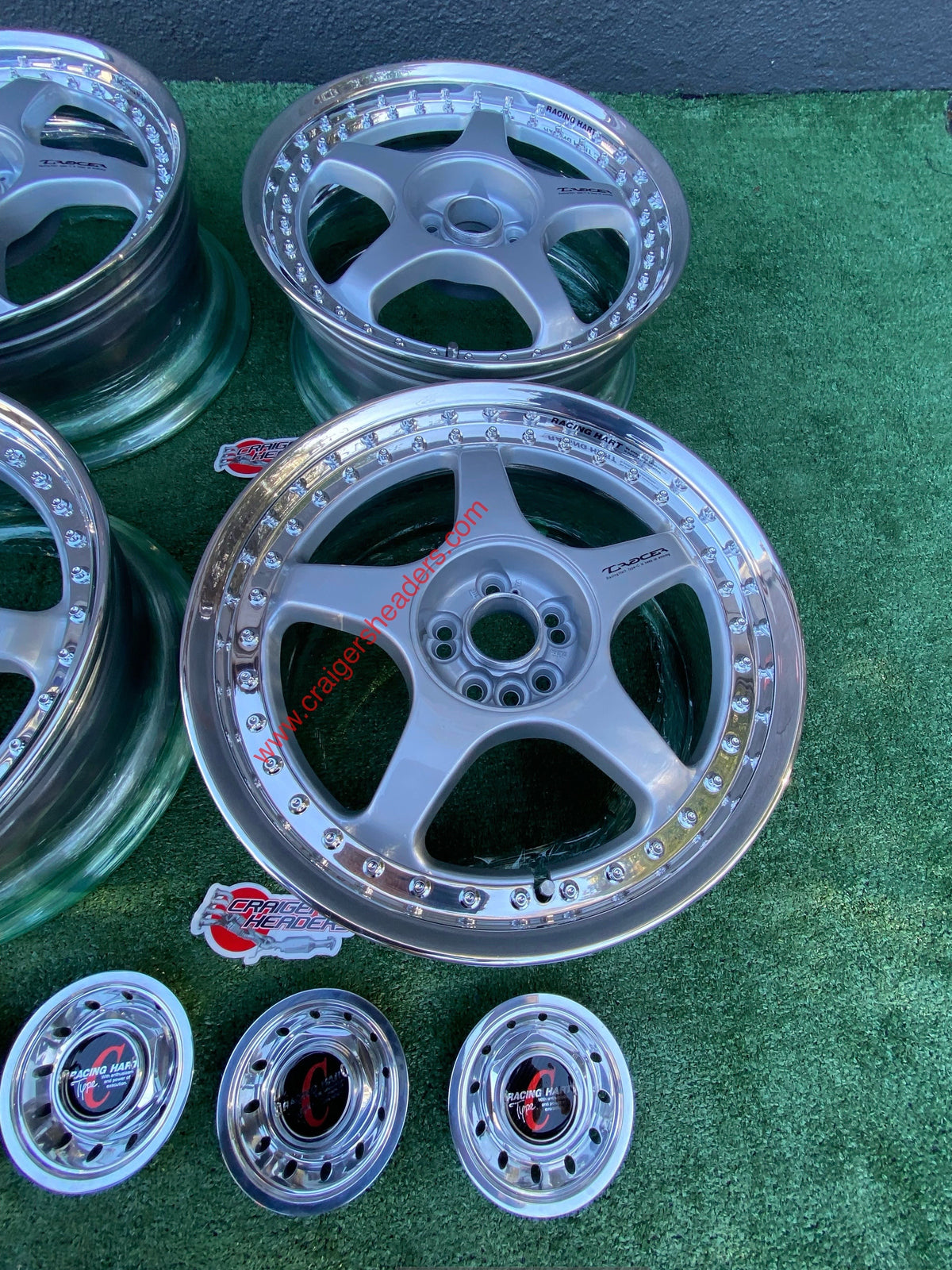 Racing Hart Tracer Type C’s - 5x100 & 4x100 - 17x7.5" +40 Offset
