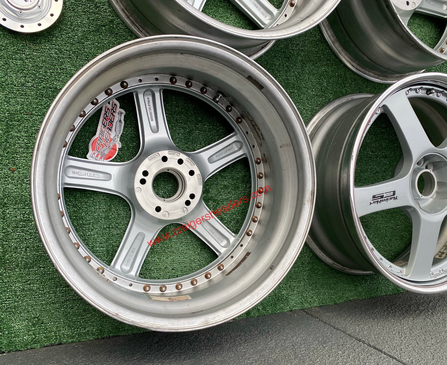 Racing Hart Type C5’s - 5x114 & 4x114 - 19 x 8.5” +45 Offset