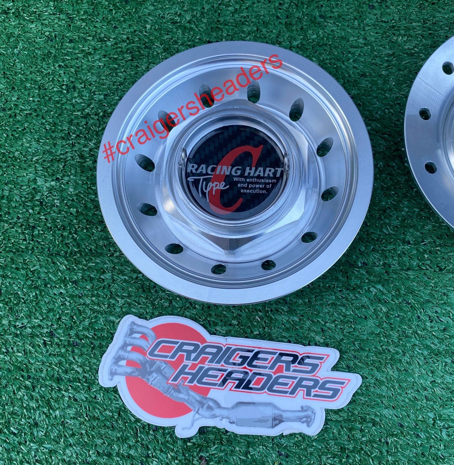 Racing Hart Type C Tracer Caps and Dishes