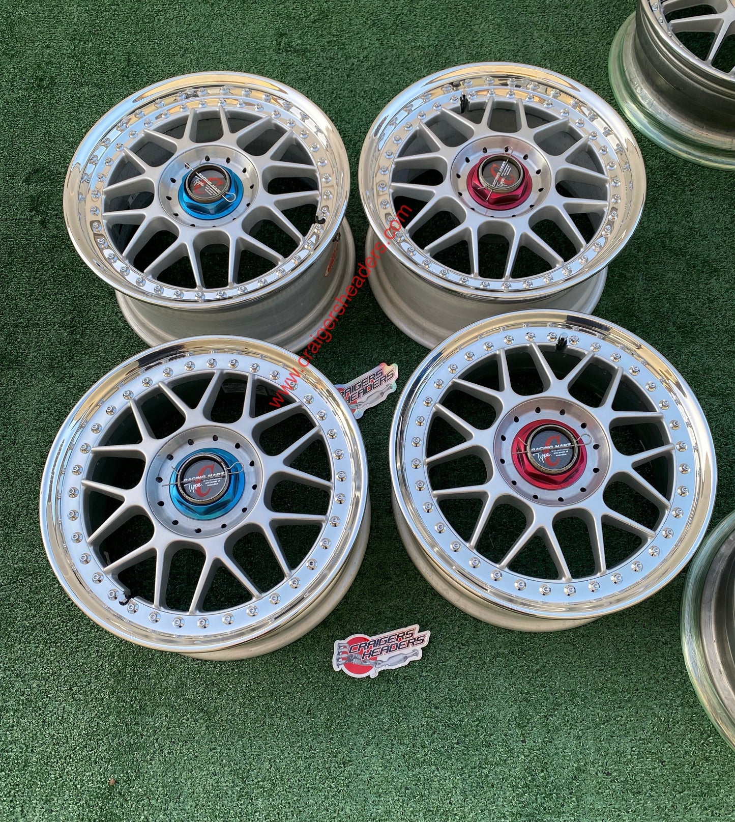 Racing Hart Type C’s - 5x114 - 16x7" and 16x8", +33 Offset