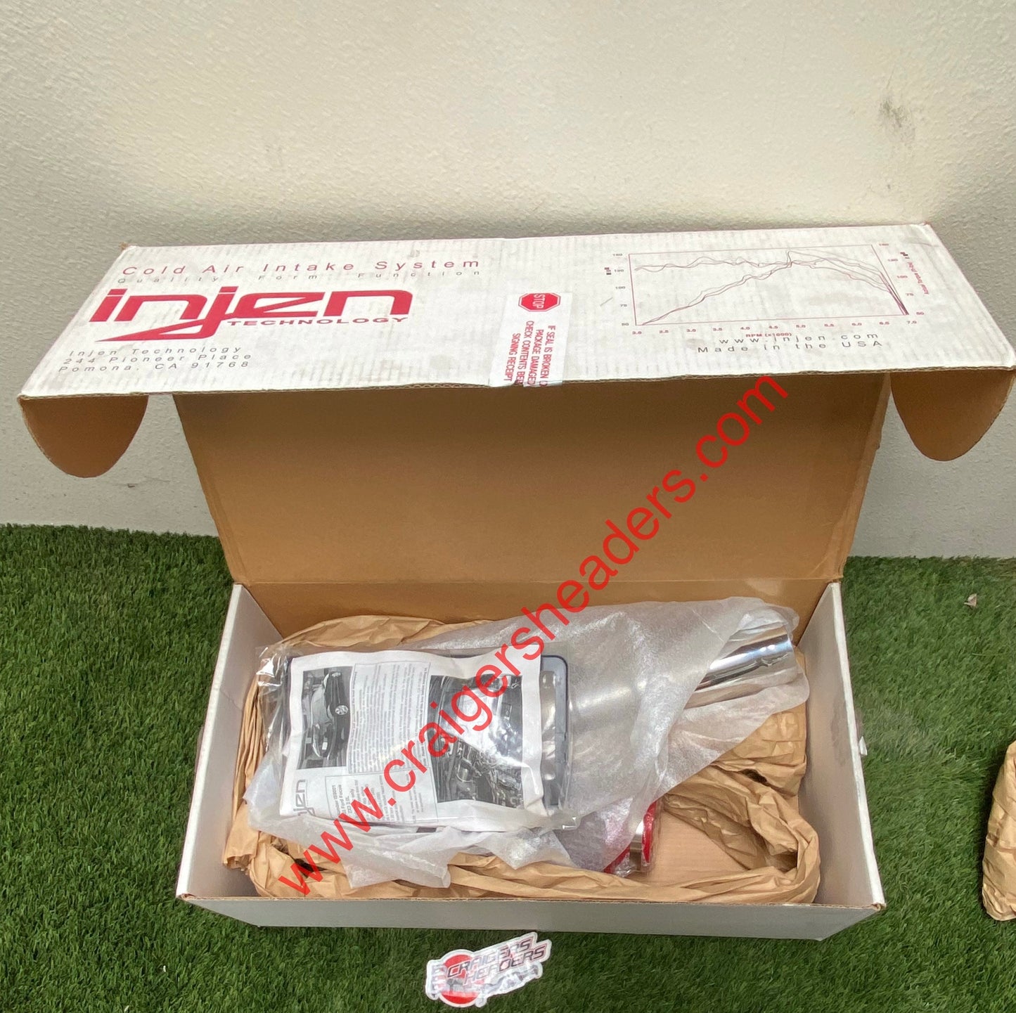 Injen 2000-2002 Ford Focus ZX3 2.0L AUTOMATIC POLISHED Air Intake -IS9001P