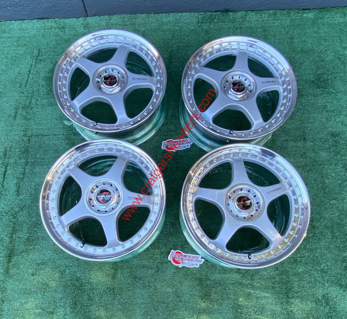 Racing Hart Tracer Type C’s - 5x100 & 4x100 - 17x7.5" +40 Offset
