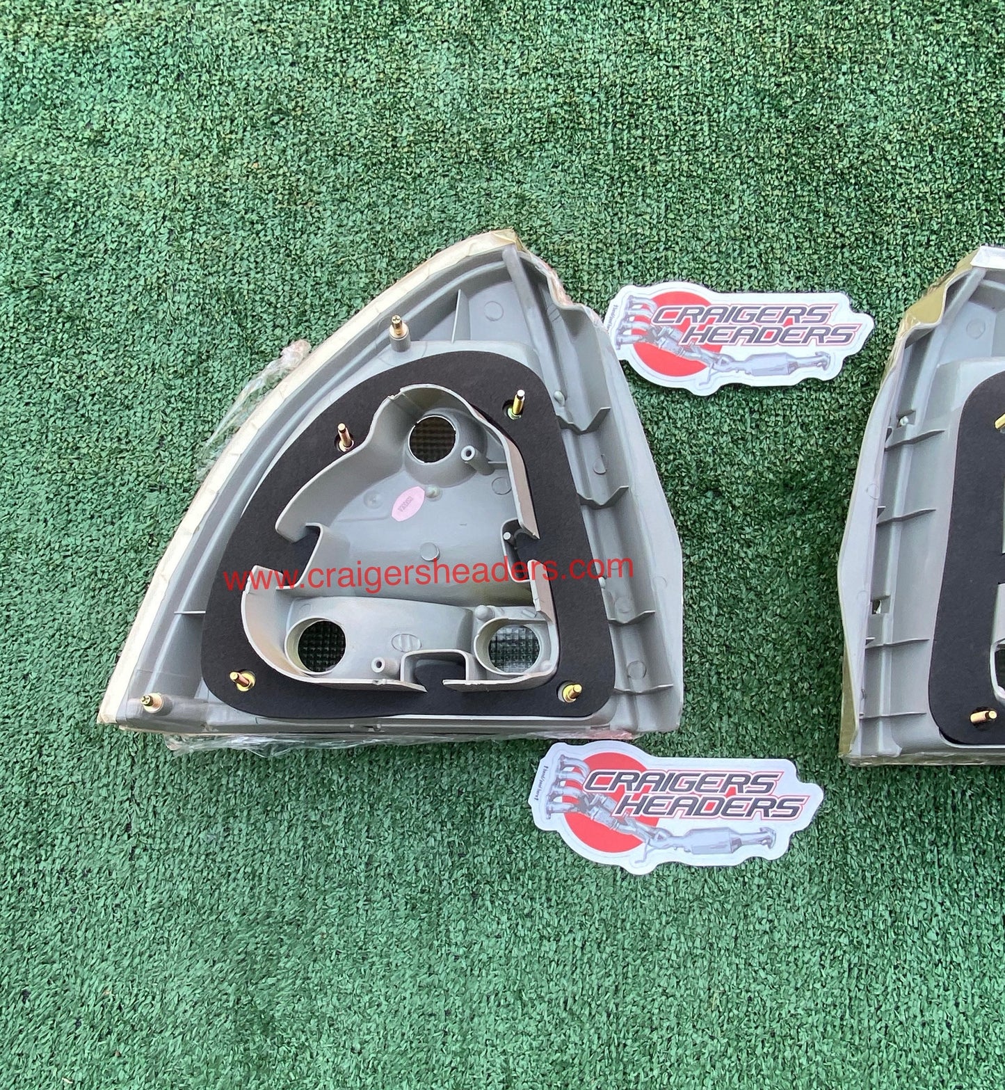 Clear White Rear Tail Light Lamps For Honda Prelude 92-96