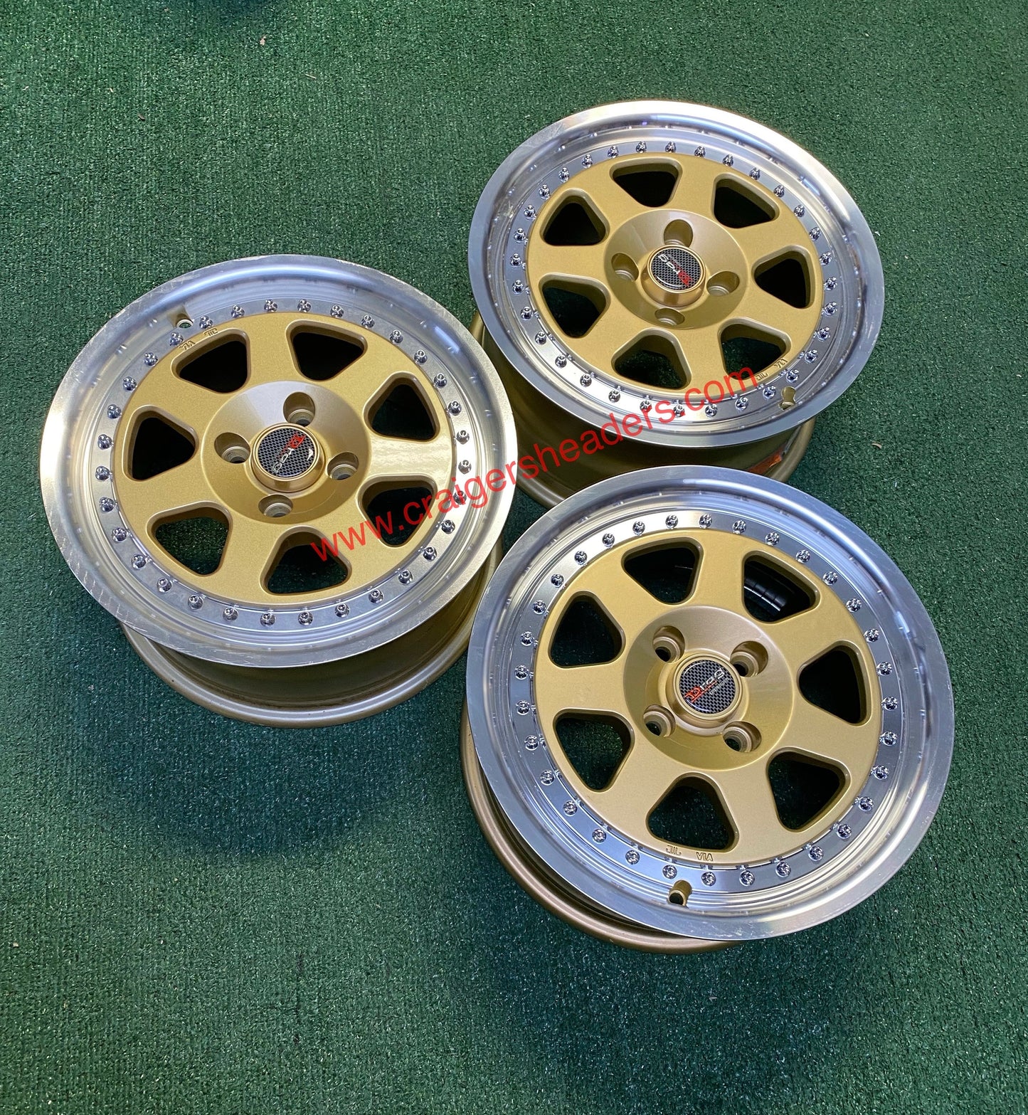 DRAG DR27 wheels "Not a Set" - 4x100 - 15 x 7" +40 Offset