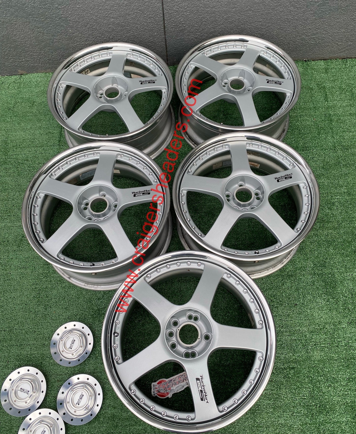 Racing Hart Type C5’s - 5x114 & 4x114 - 19 x 8.5” +45 Offset