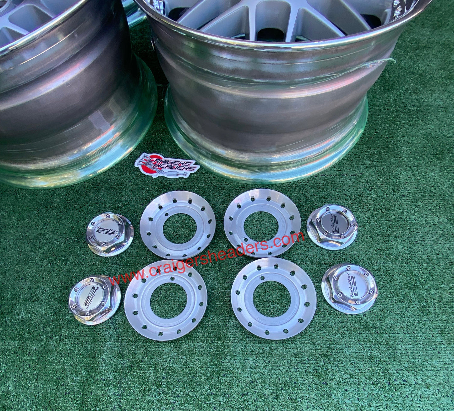 Racing Hart Type C2’s - 4x114, 5x114 - 18 x 9", +40 Offset -Square Setup