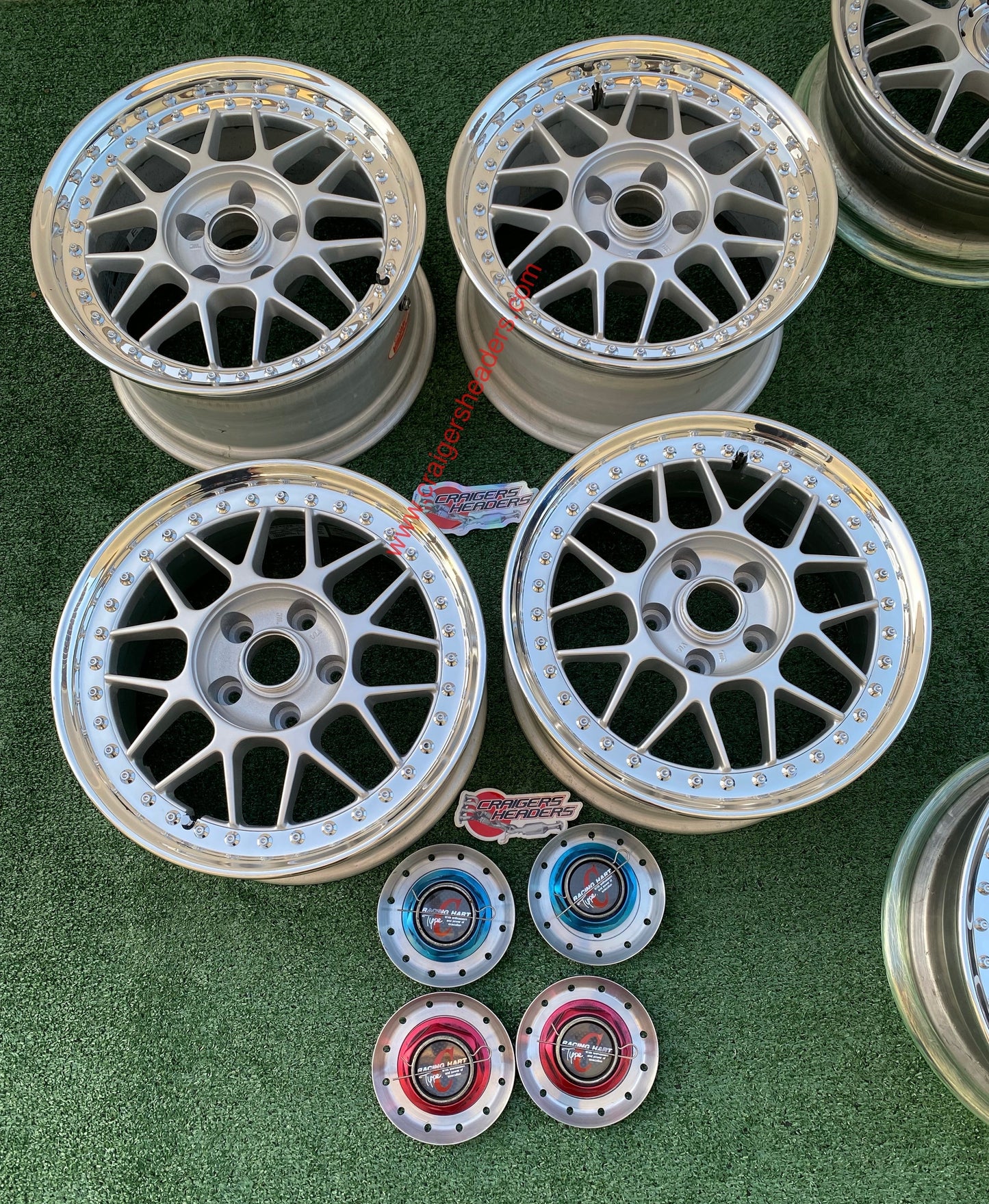 Racing Hart Type C’s - 5x114 - 16x7" and 16x8", +33 Offset