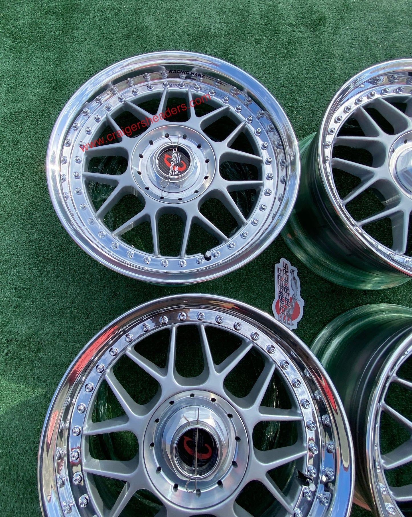 Racing Hart Type C’s - 4x114 & 5x114 - 16 x 8" +38 Offset