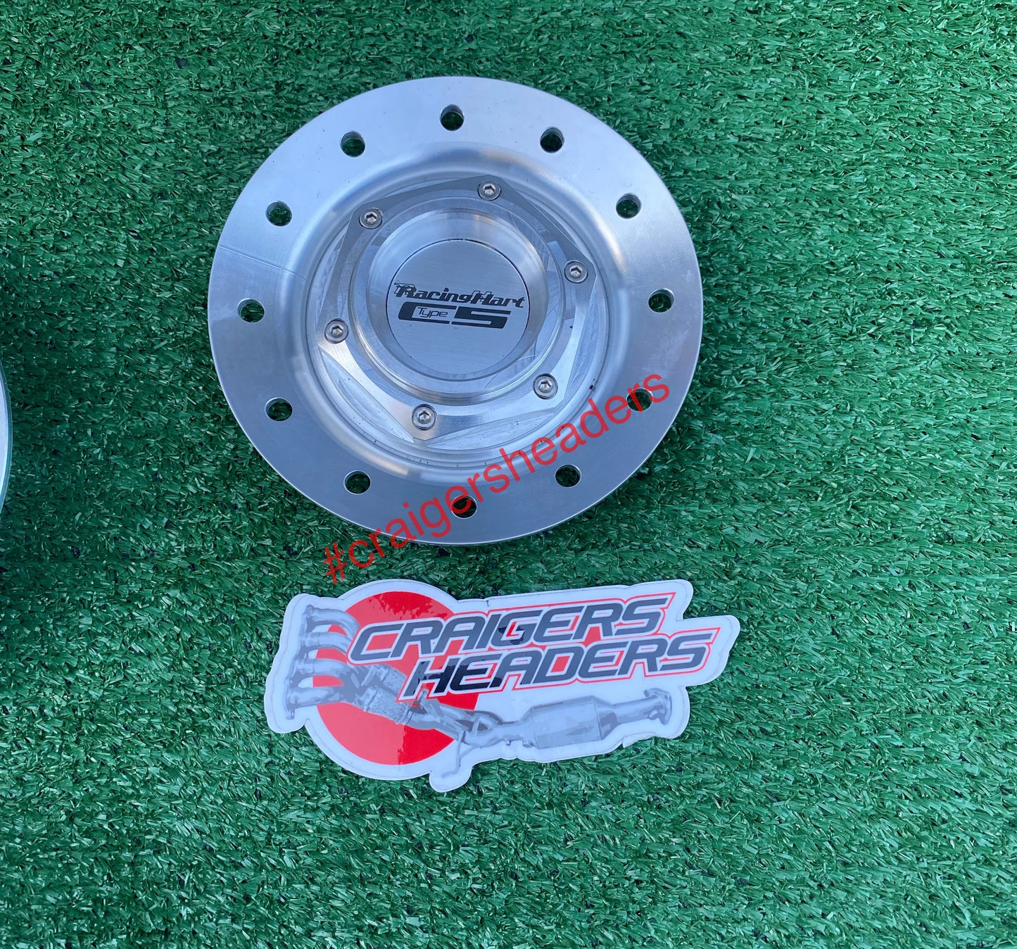 Racing Hart C5 Caps and Dishes