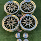 Racing Hart Type C2’s  - 4x100 and 4x114 - 17 x 7”
