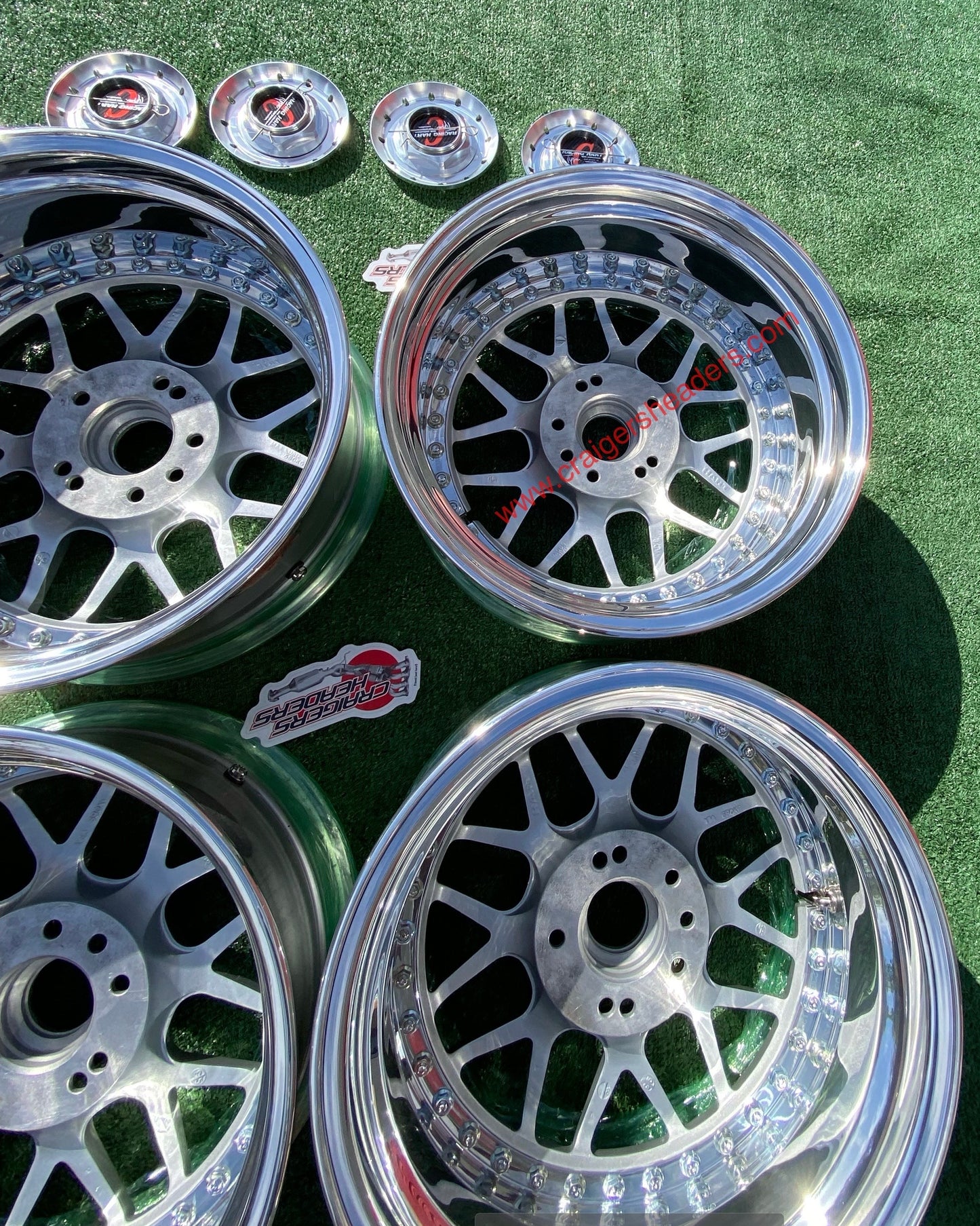 Racing Hart Type C’s - 4x114 & 5x114 - 16 x 8" +38 Offset