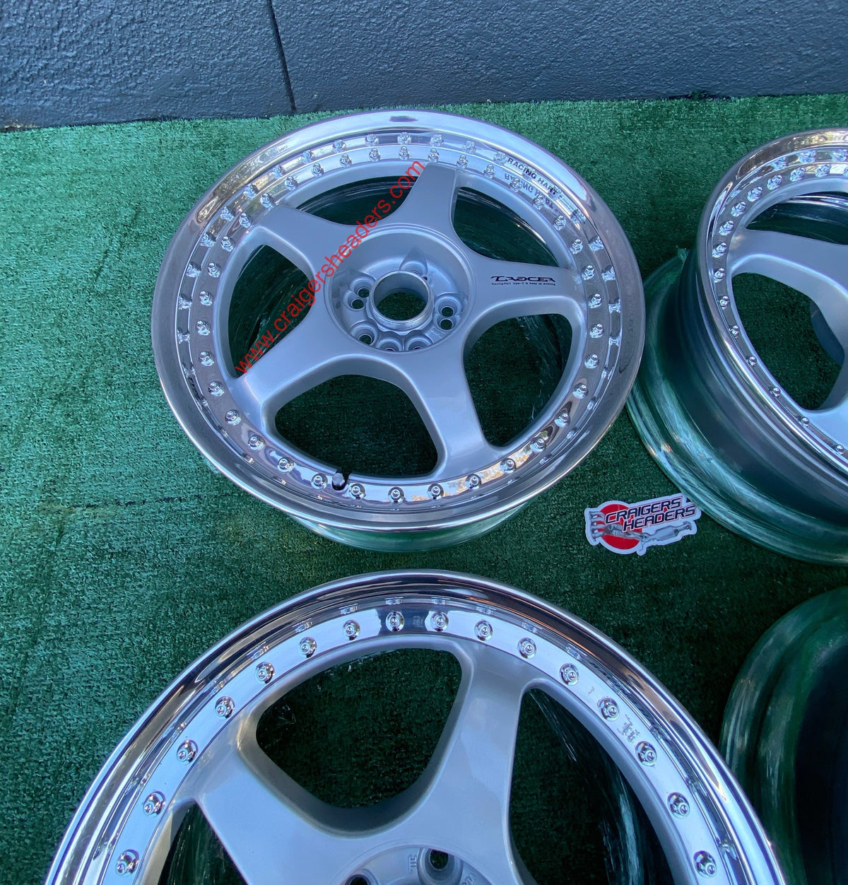 Racing Hart Tracer Type C’s - 5x100 & 4x100 - 17x7.5" +40 Offset