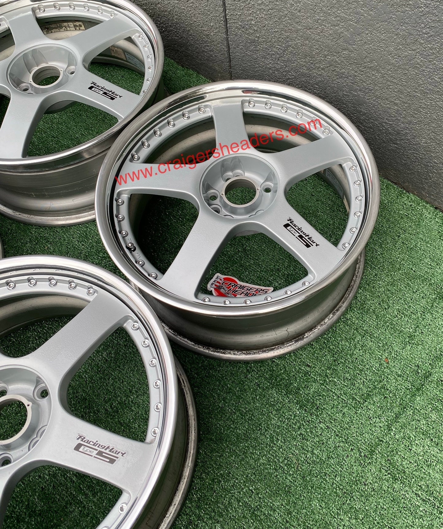 Racing Hart Type C5’s - 5x114 & 4x114 - 19 x 8.5” +45 Offset
