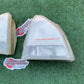 Clear White Rear Tail Light Lamps For Honda Prelude 92-96