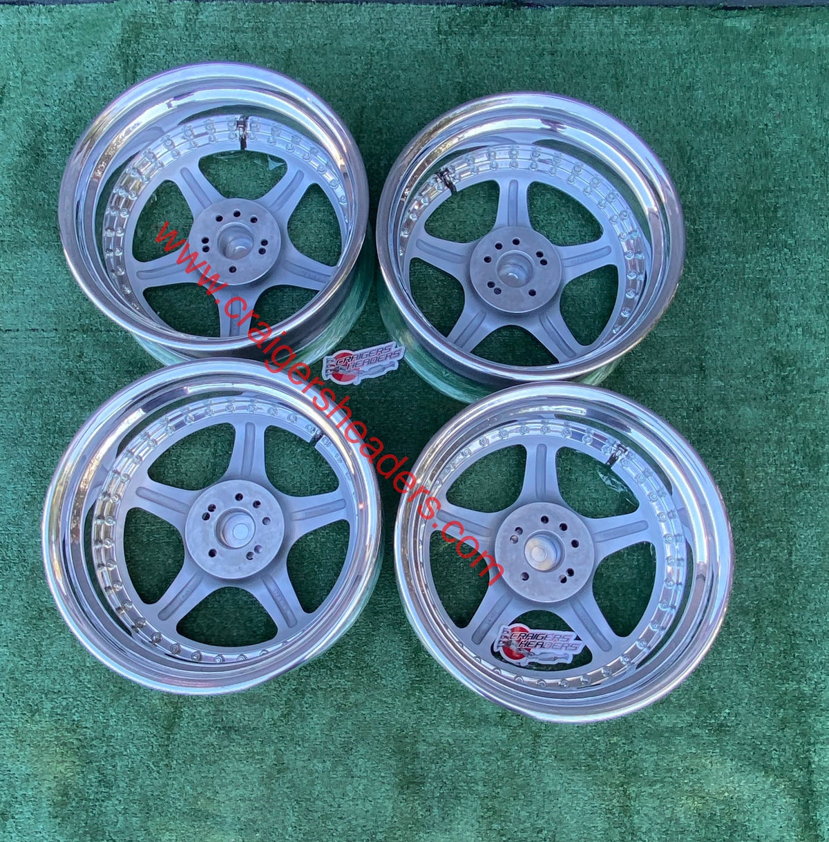 Racing Hart Tracer Type C’s - 5x100 & 4x100 - 17x7.5" +40 Offset