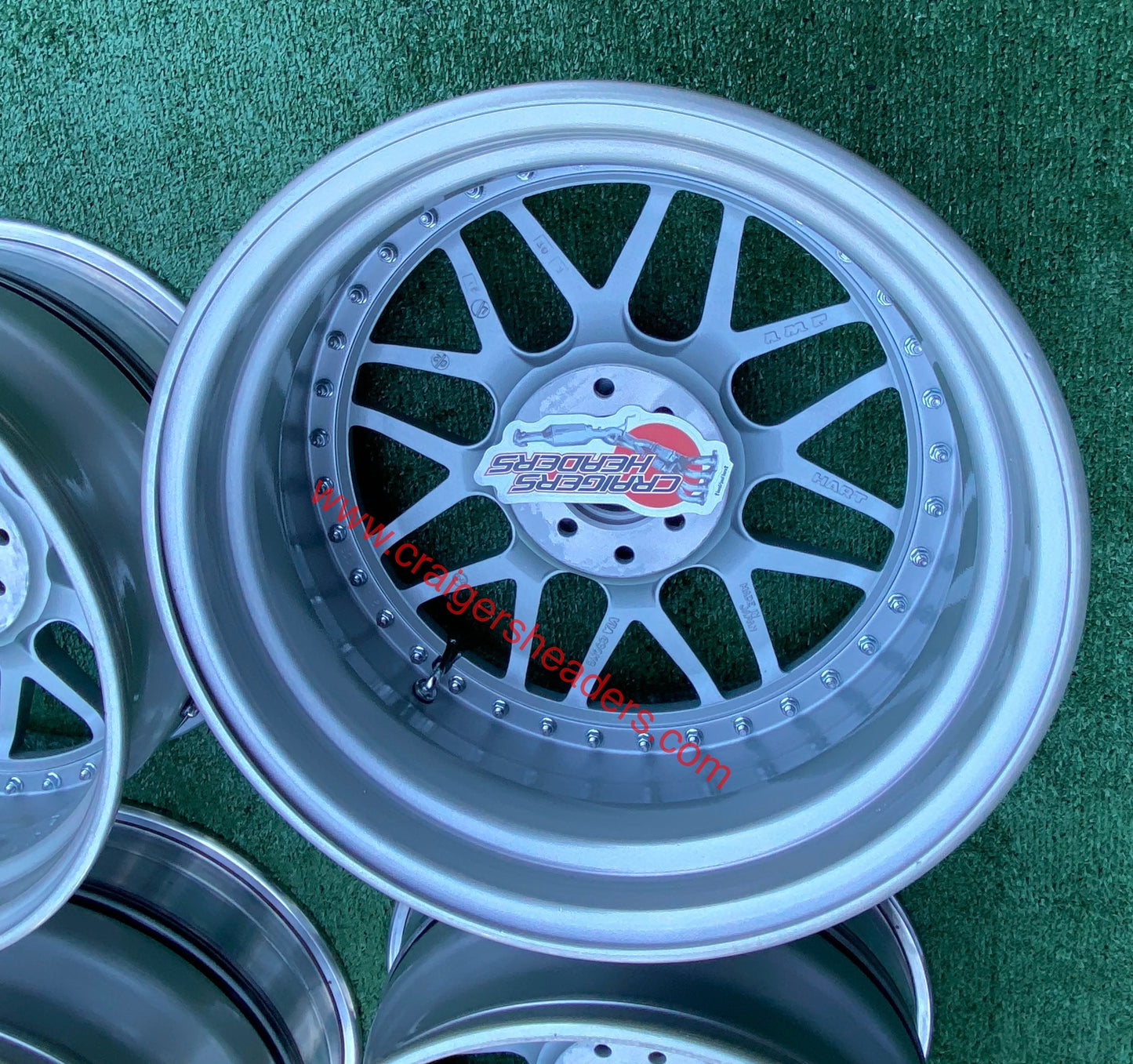 Racing Hart Type C2’s - 4x100 & 4x114 - 17X8.5" +22 Offset