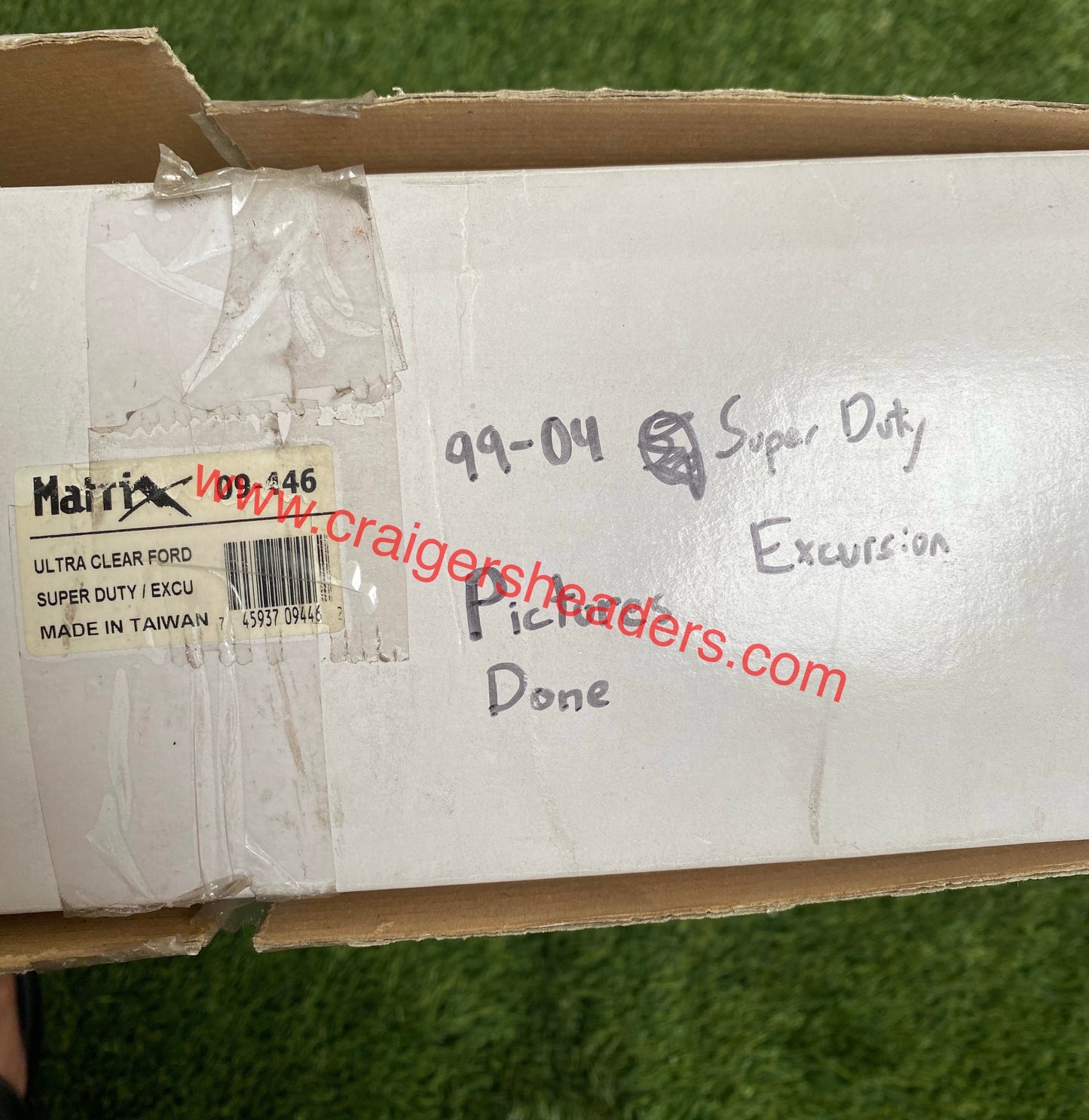 Matrix Clear Corner Lenses PN: 09-446 - 1999 - 2004 Ford Super Duty and Excursion