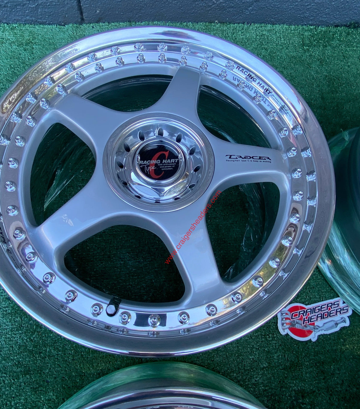 Racing Hart Tracer Type C’s - 5x100 & 4x100 - 17x7.5" +40 Offset